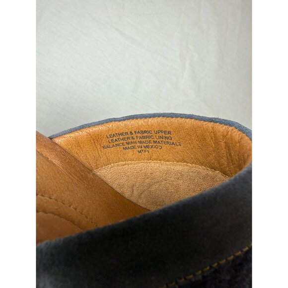 Børn Womens Wool Slip-On Mules With Geometric Pattern & Leather Sole - Picture 12 of 13